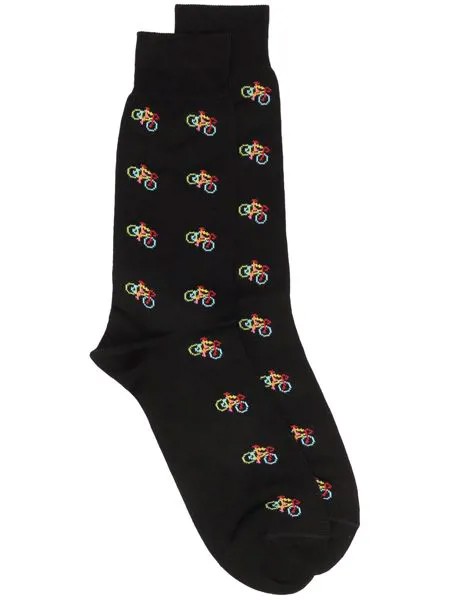 PAUL SMITH носки вязки интарсия
