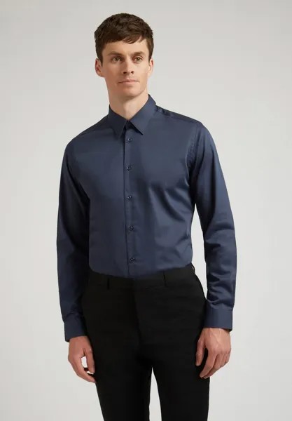 Рубашка SLIM Ted Baker, цвет navy