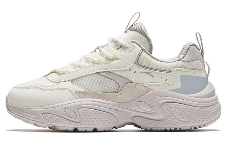 Кроссовки ANTA Stars Lifestyle Shoes Women's Low-top White/Gray, белый/серый