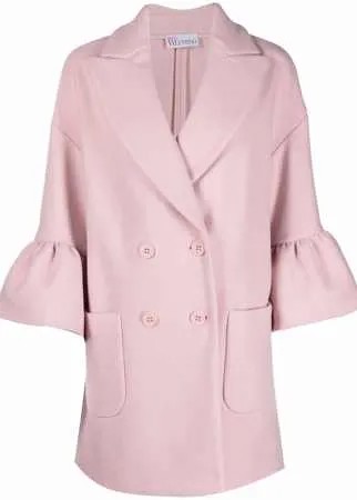 RED Valentino бушлат с оборками