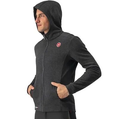 Флисовая куртка Castelli Milano с молнией во всю длину - Мужская