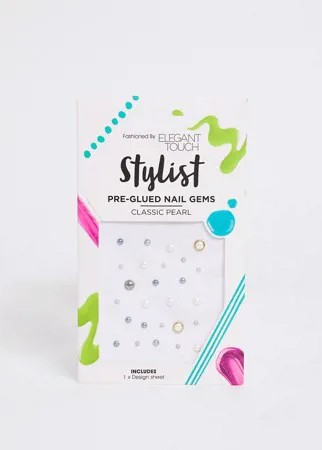 Стразы для ногтей Elegant Touch Stylist - Classic Pearl-Мульти