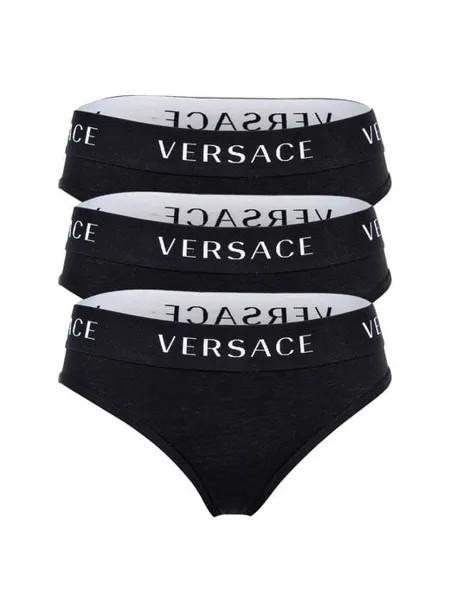 Трусы, упаковка из 3 шт. Versace Jeans, черный