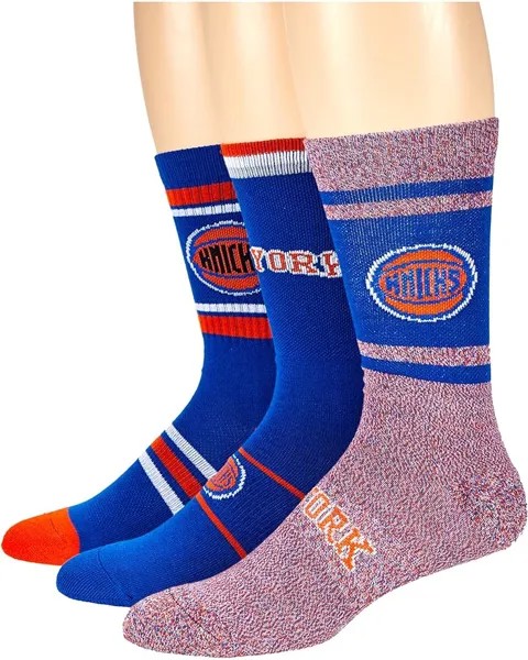 Носки Stance New York Knicks PKWY by Stance Baseline 3-Pack, мульти