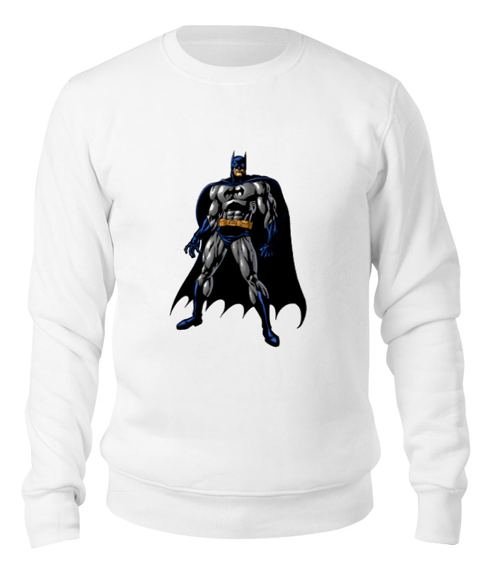 Свитшот унисекс Printio Batman белый XL