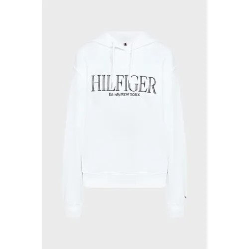 Худи TOMMY HILFIGER, размер XS, белый