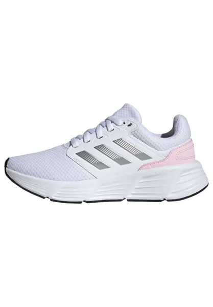 Кроссовки нейтрального цвета GALAXY 6 adidas Performance, цвет ftwr white silver met clear pink