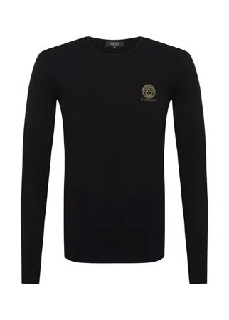 Хлопковый лонгслив Versace
