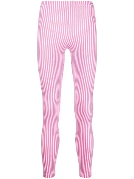 Брюки в полоску Comme des Garçons Homme Plus, розовый