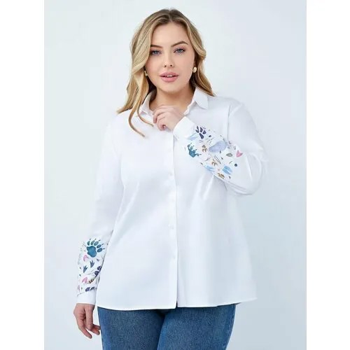 Блуза MOFANA, размер 42, белый
