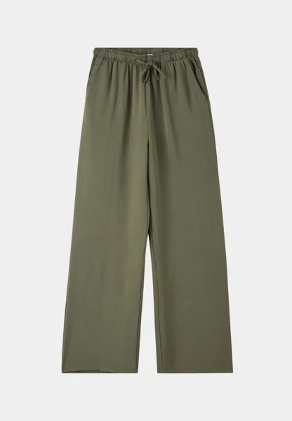 Брюки WIDE LEG Terranova, темно-зеленый