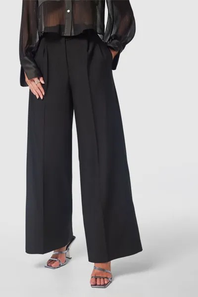 Широкие брюки Closet London, черный