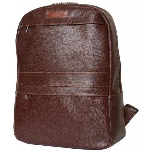 Кожаный рюкзак Carlo Gattini Tavolara dark terracotta