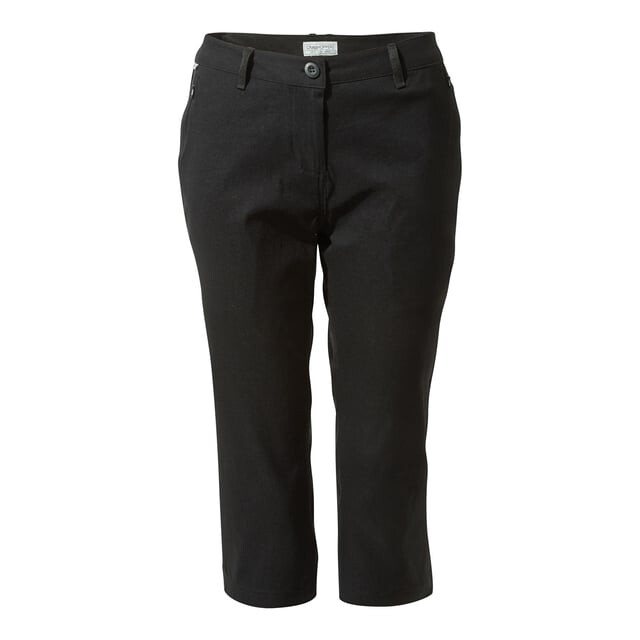 Укороченные брюки Женские kiwi pro ii Craghoppers, черный