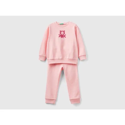 Комплект одежды UNITED COLORS OF BENETTON, размер 110 (XS), розовый