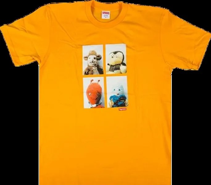 Футболка Supreme Mike Kelley Ahh...Youth! T-Shirt 'Bright Orange', оранжевый