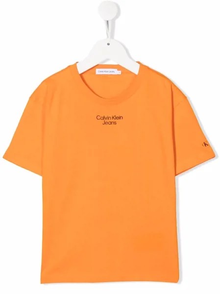 Calvin Klein Kids футболка с логотипом