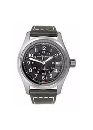 Наручные часы Hamilton Khaki Field, серебряный, черный