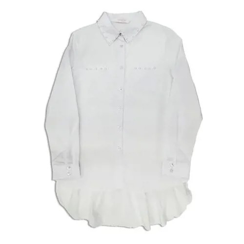 Блуза COLABEAR, Размер 122 см, Белый, 184086