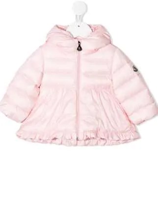 Moncler Enfant расклешенный пуховик