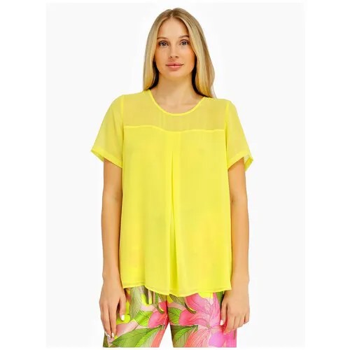 Блуза SFIZIO, размер 44, желтый