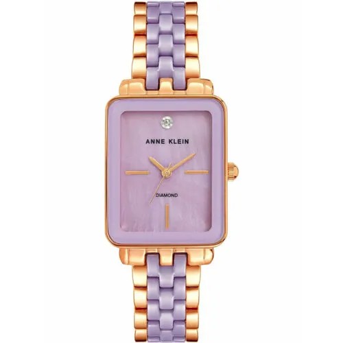 Наручные часы ANNE KLEIN Ceramic Diamond, фиолетовый