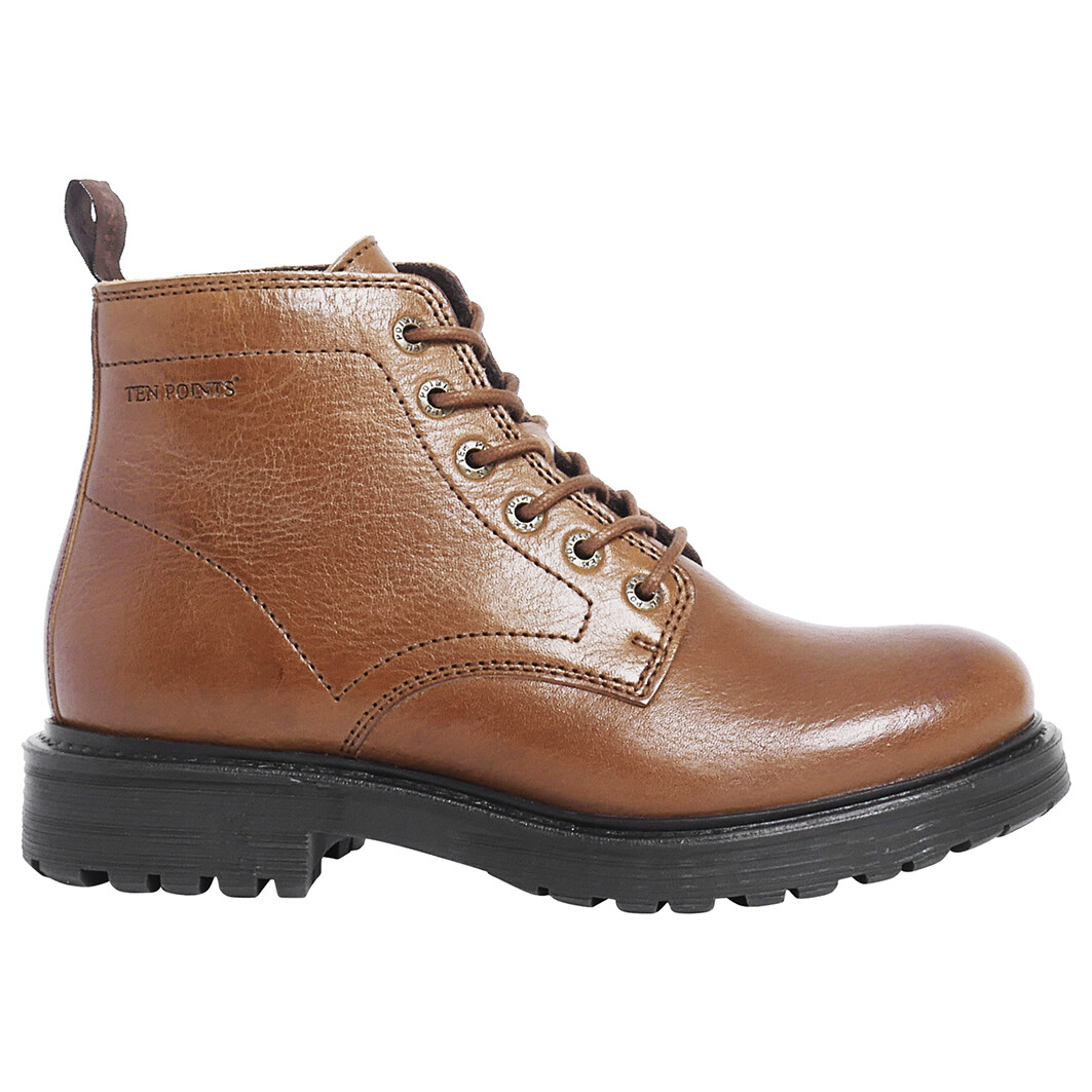 Повседневные ботинки Ten Points Berit Lace Boots, цвет Cognac