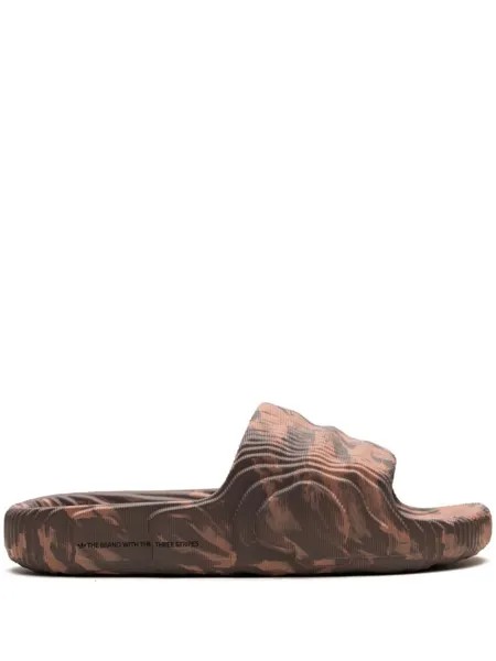 Adidas шлепанцы Adilette 22 'Claster', коричневый