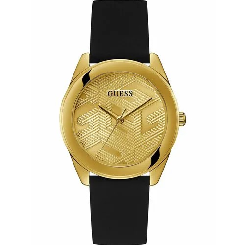 Наручные часы GUESS Dress GW0665L1, черный, золотой