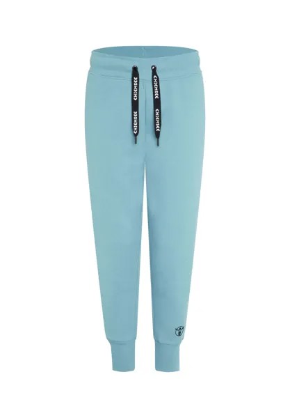 Спортивные брюки узкого кроя CHIEMSEE, цвет Delphinium Blue