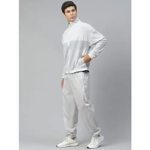 Костюм Reebok, размер XL, белый, серый