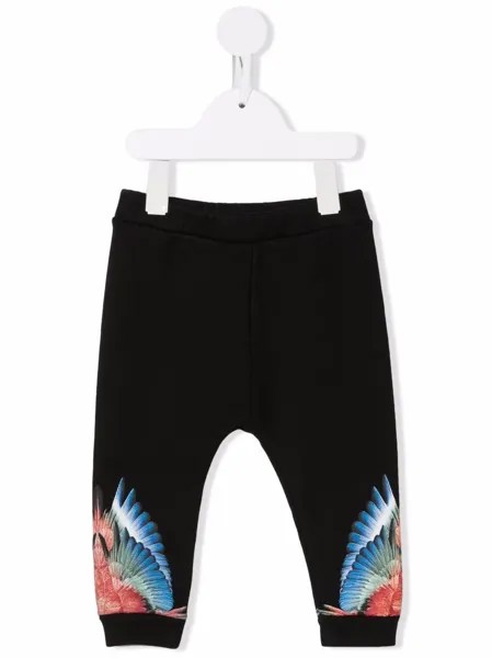 Marcelo Burlon County Of Milan Kids спортивные брюки с принтом Wings