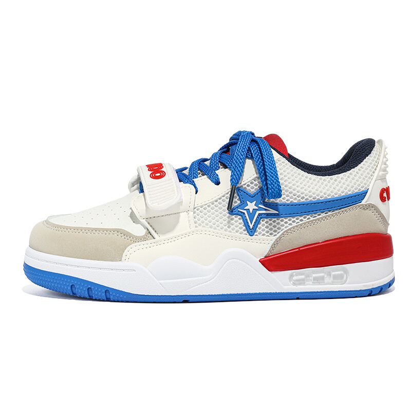 Кроссовки CVOJOO Skateboarding Shoes Unisex Low-top, белый/черный