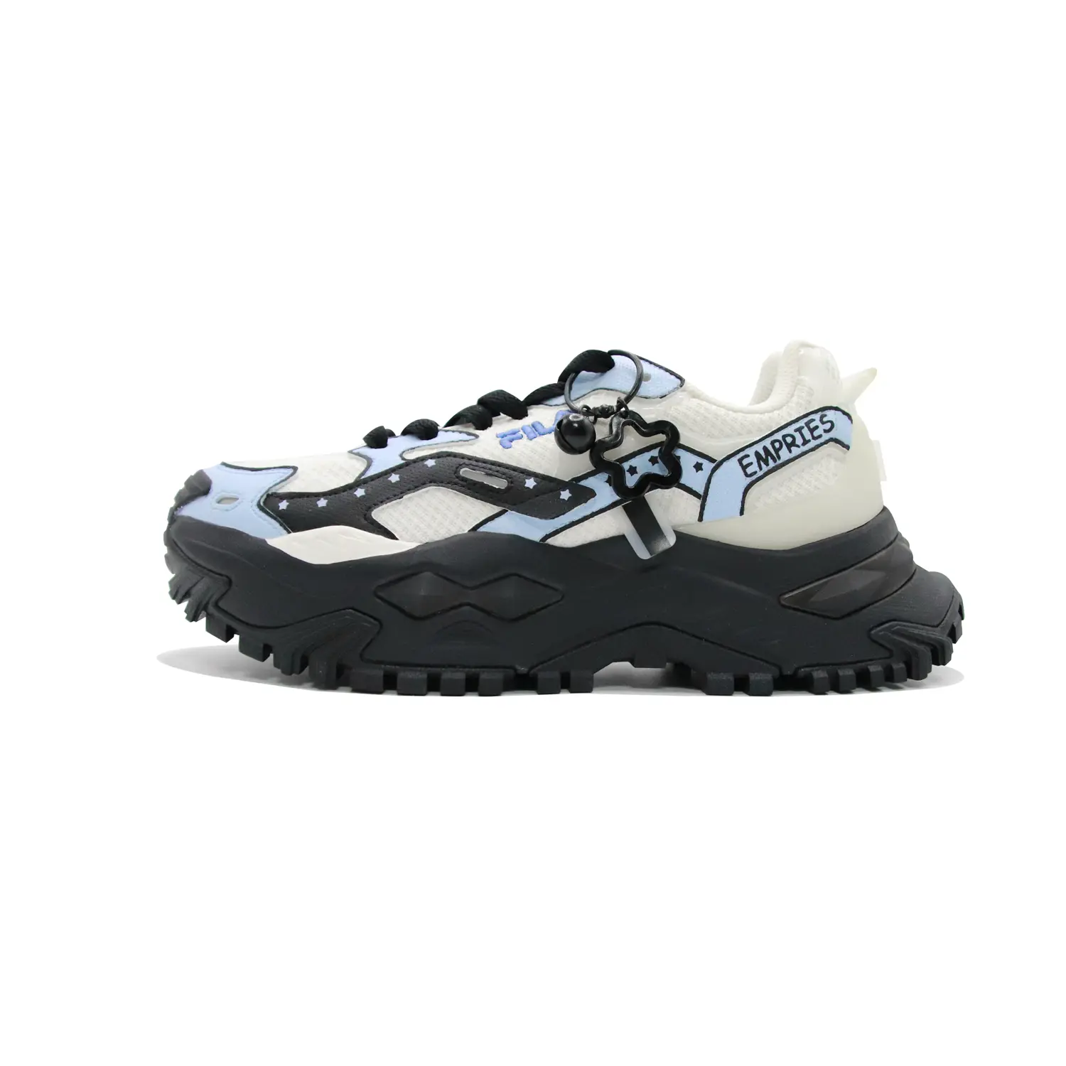 Кроссовки FILA FUSION Bianco Lifestyle Shoes Women's Low-top White/blue, синий/белый