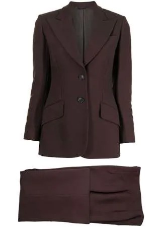 Gucci Pre-Owned костюм с однобортным пиджаком