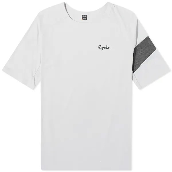 Футболка Rapha Trail Technical T-Shirt, цвет Dark Grey & Light Grey