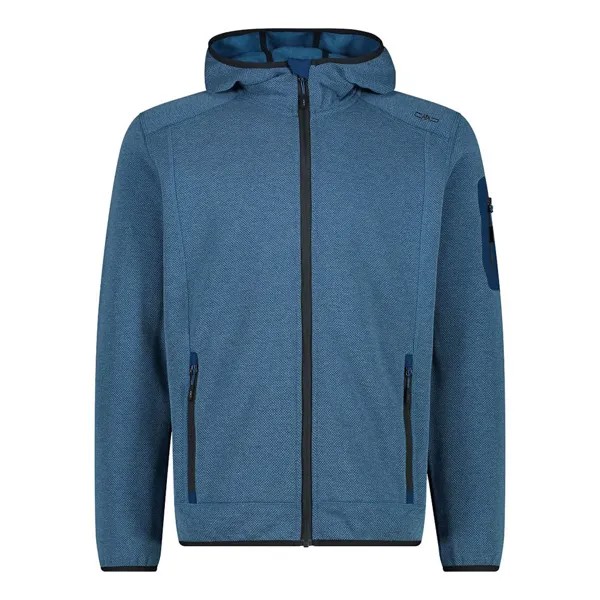 Куртка CMP 3H60847N Hooded Fleece, синий