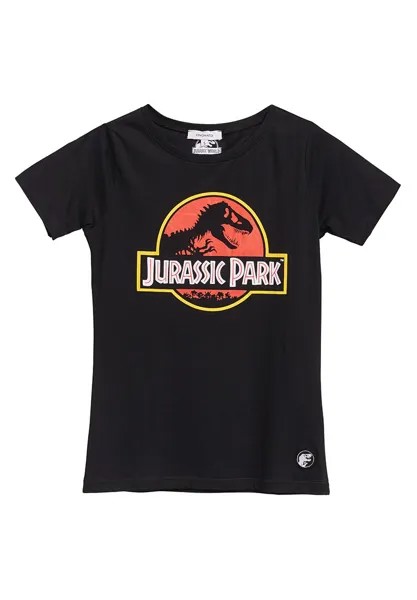 Футболка с принтом Jurassic World, цвет schwarz