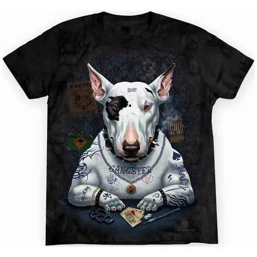 Футболка Cassowary Bullterrier, размер 5XL, черный