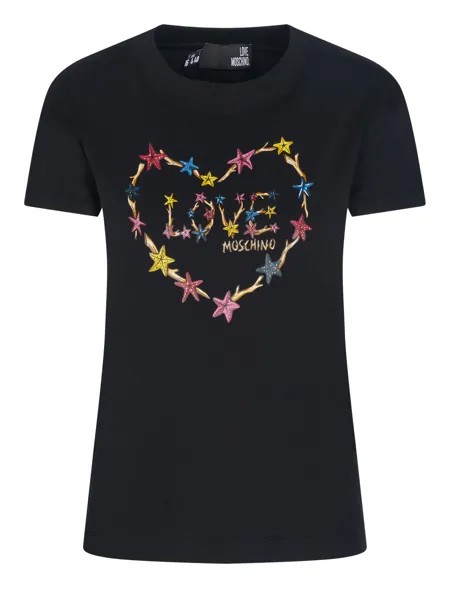 Топ Love Moschino, черный