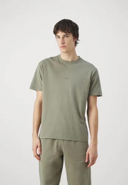 Футболка базовая TUCKER OSLO TEE UNISEX Holzweiler, цвет dark green