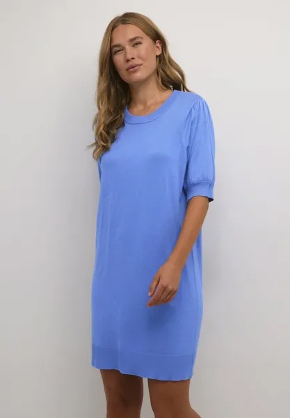 Трикотажное платье KALIZZA Kaffe, светло-синий