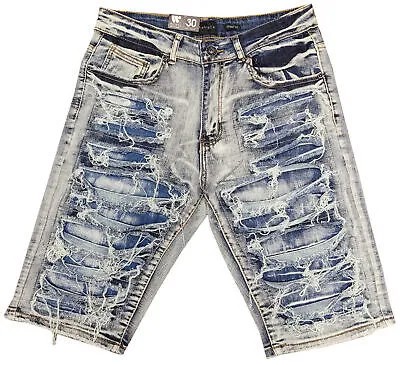 Мужские джинсовые шорты Waimea Blue Wash Destroyed — 30