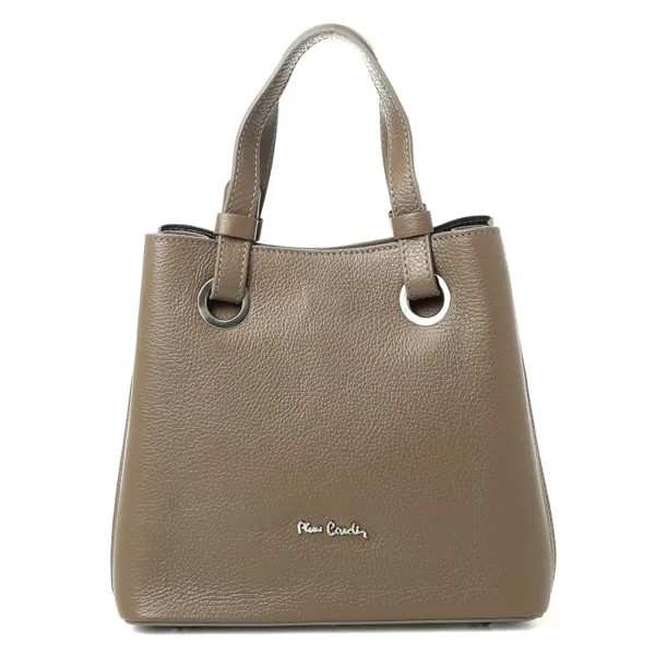 Сумка женская Pierre Cardin 1933 серо-коричневая