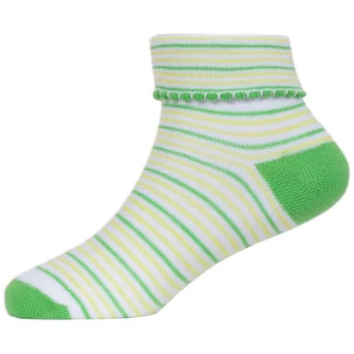 Носки LorenzLine детские, размер 18-20, зеленый