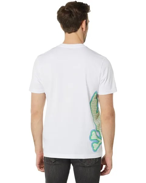 Футболка Psycho Bunny Dames Graphic Tee, белый