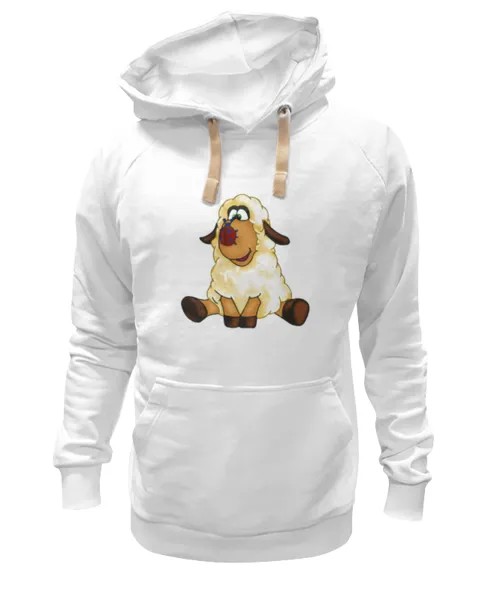 Худи Printio Good luck белое 2XL