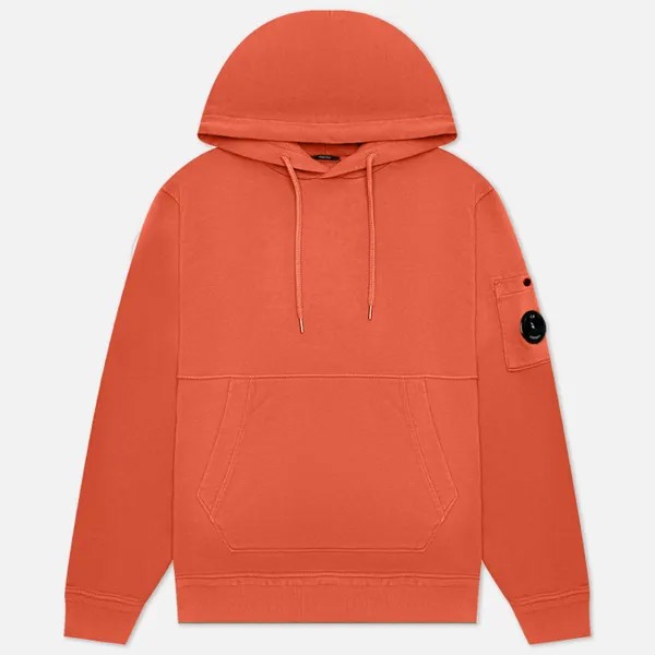 Мужская толстовка C.P. Company Cotton Fleece Hoodie Resist Dyed оранжевый, Размер M