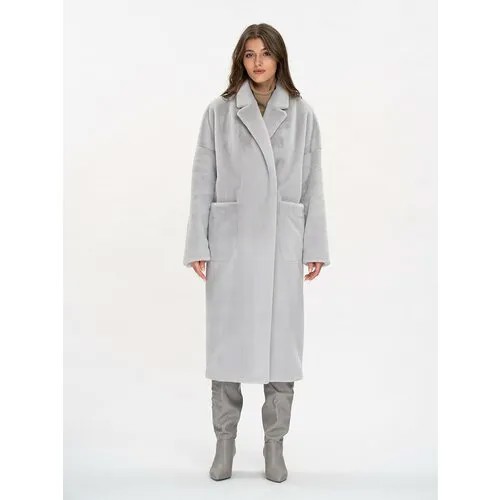 Пальто  зимнее, размер 42, серый