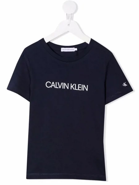 Calvin Klein Kids футболка с логотипом